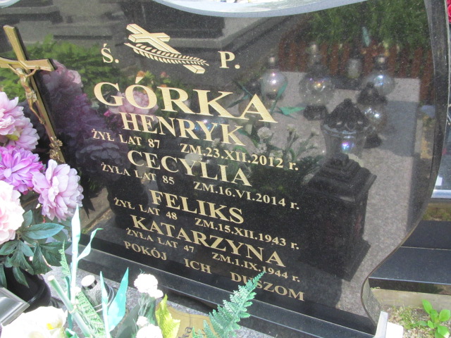 Feliks Górka Łaskarzew - Grobonet - Wyszukiwarka osób pochowanych