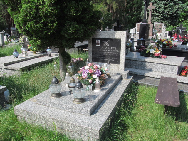 Grób Kazimiera Kunegunda Zalech