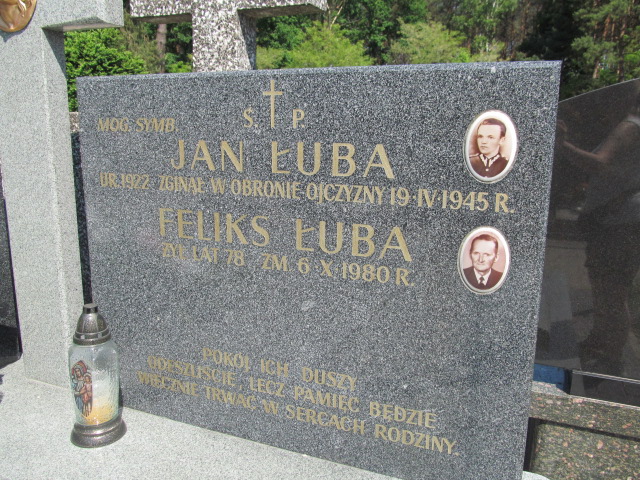Jan Łuba 1921 Łaskarzew - Grobonet - Wyszukiwarka osób pochowanych