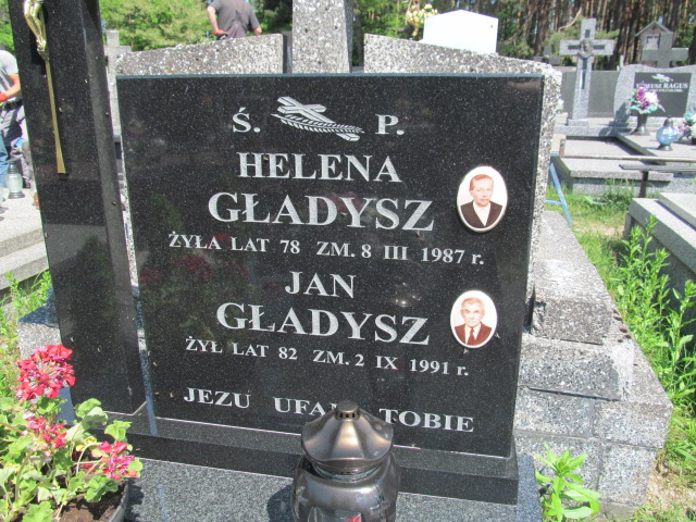 Helena Gładysz  1909 Łaskarzew - Grobonet - Wyszukiwarka osób pochowanych