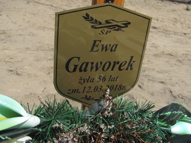 Ewa Danuta Gaworek 1961 Łaskarzew - Grobonet - Wyszukiwarka osób pochowanych