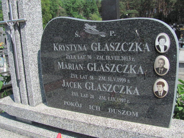 Jacek Marek Głaszczka 1969 Łaskarzew - Grobonet - Wyszukiwarka osób pochowanych