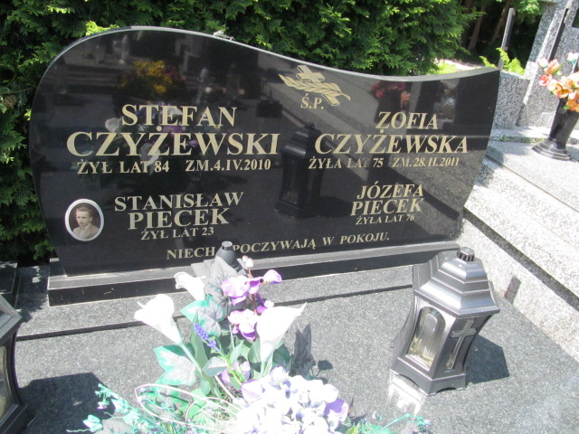 Stefan Czyżewski 1925 Łaskarzew - Grobonet - Wyszukiwarka osób pochowanych