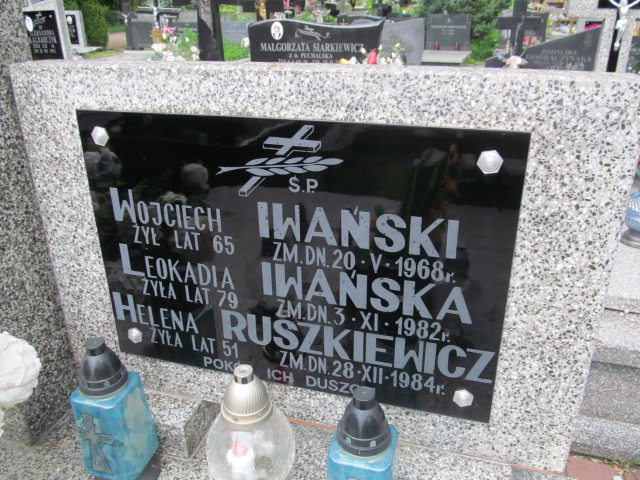 Grób Wojciech Iwański