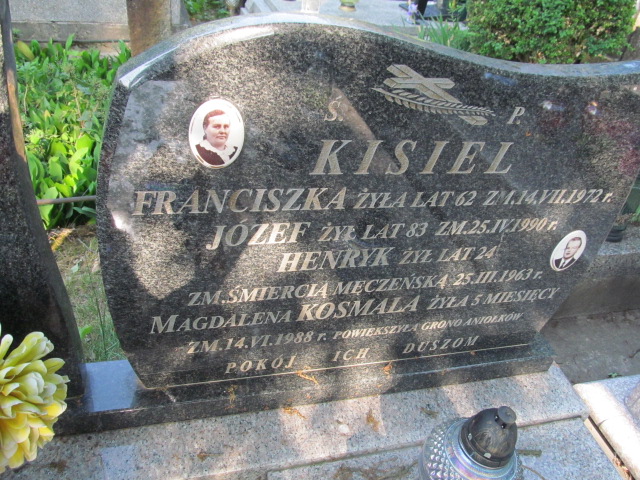 Henryk Kisiel 1939 Łaskarzew - Grobonet - Wyszukiwarka osób pochowanych