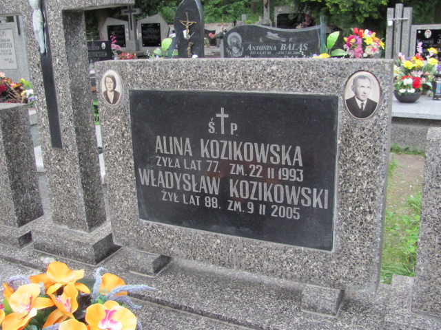 Alina Kozikowska  1915 Łaskarzew - Grobonet - Wyszukiwarka osób pochowanych