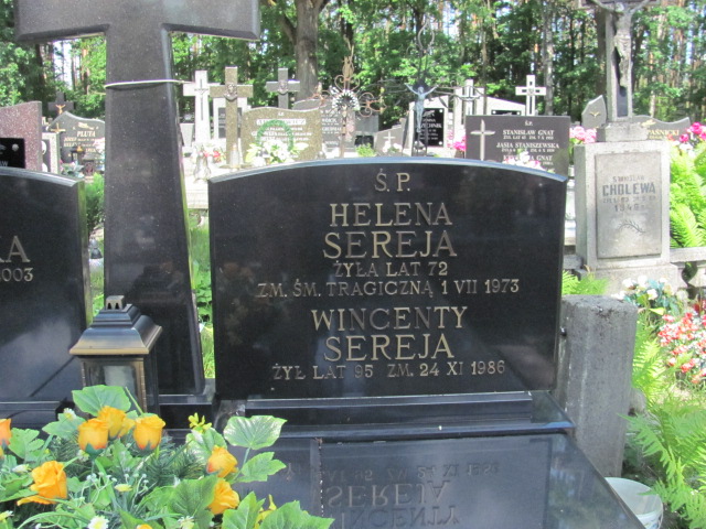Helena Sereja  1901 Łaskarzew - Grobonet - Wyszukiwarka osób pochowanych