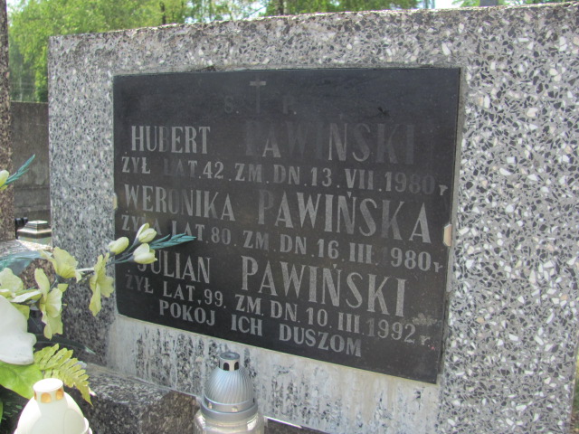 Wanda Pawińska 1952 Łaskarzew - Grobonet - Wyszukiwarka osób pochowanych