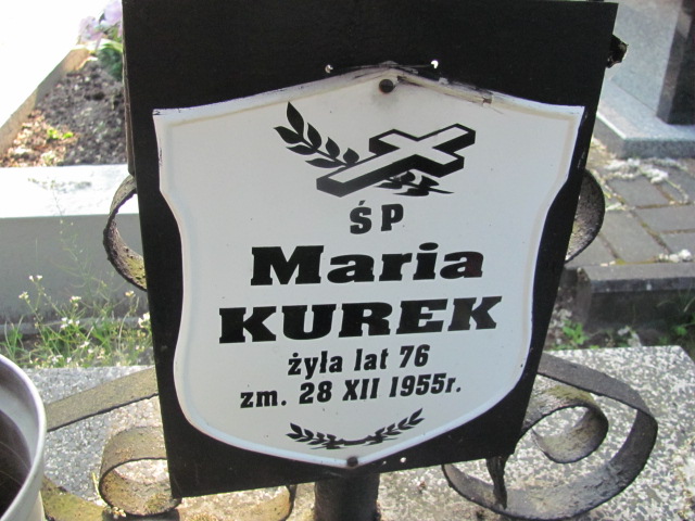 Maria Kurek  1879 Łaskarzew - Grobonet - Wyszukiwarka osób pochowanych