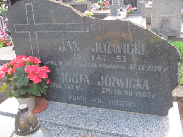 Józefa Jóźwicka  1893 Łaskarzew - Grobonet - Wyszukiwarka osób pochowanych