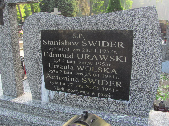 Edmund Urawski 1953 Łaskarzew - Grobonet - Wyszukiwarka osób pochowanych