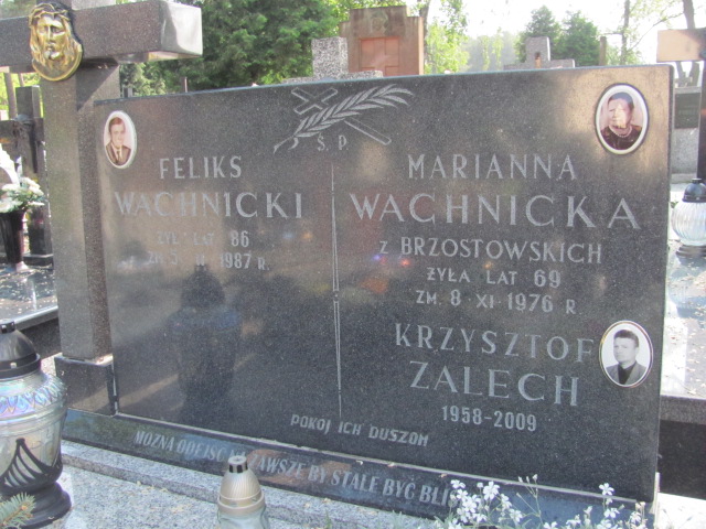 Marianna Wachnicka 1907 Łaskarzew - Grobonet - Wyszukiwarka osób pochowanych