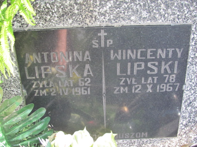 Antonina Lipska Łaskarzew - Grobonet - Wyszukiwarka osób pochowanych
