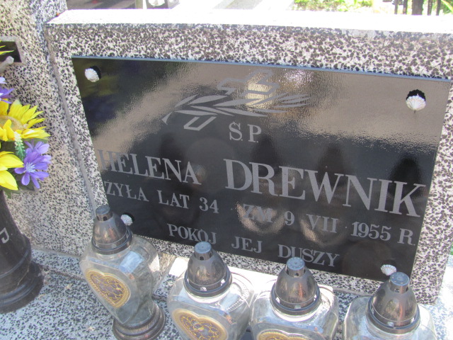 Helena Drewnik 1921 Łaskarzew - Grobonet - Wyszukiwarka osób pochowanych