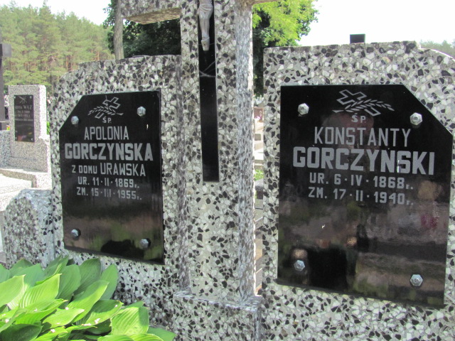 Apolonia Górczyńska 1869 Łaskarzew - Grobonet - Wyszukiwarka osób pochowanych