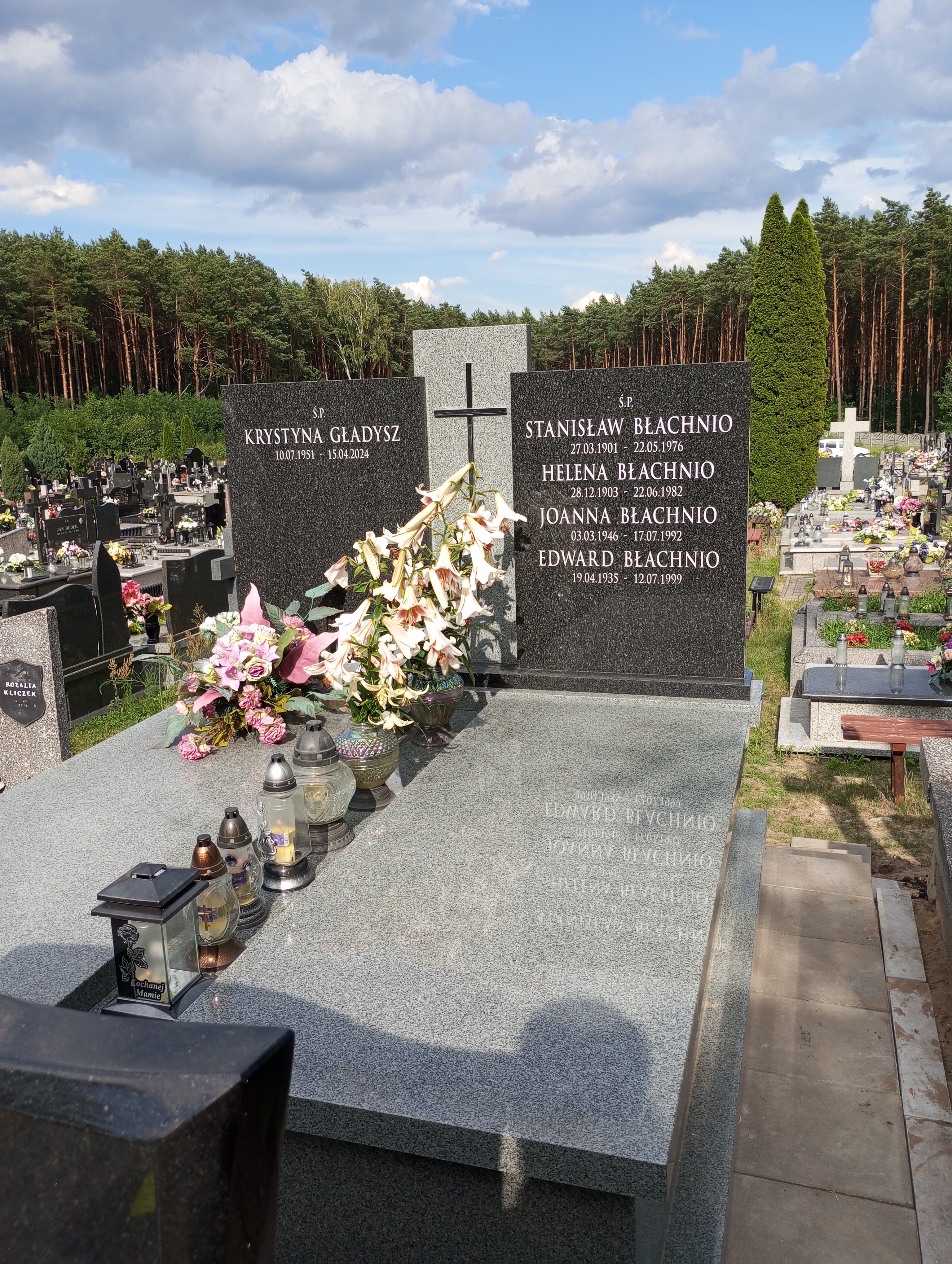 Grób Joanna Błachnio