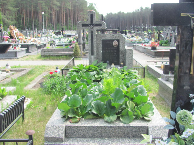 Grób Franciszka Korgol
