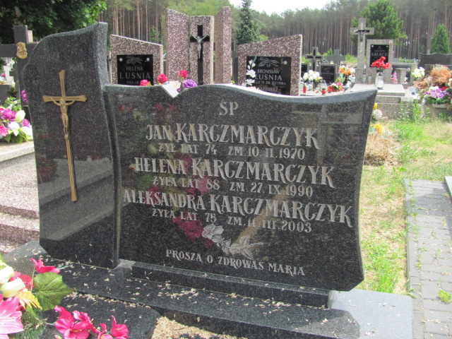 Aleksandra Karczmarczyk 1928 Łaskarzew - Grobonet - Wyszukiwarka osób pochowanych