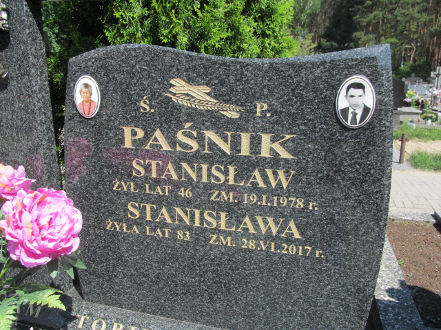 Stanisław Paśnik 1932 Łaskarzew - Grobonet - Wyszukiwarka osób pochowanych